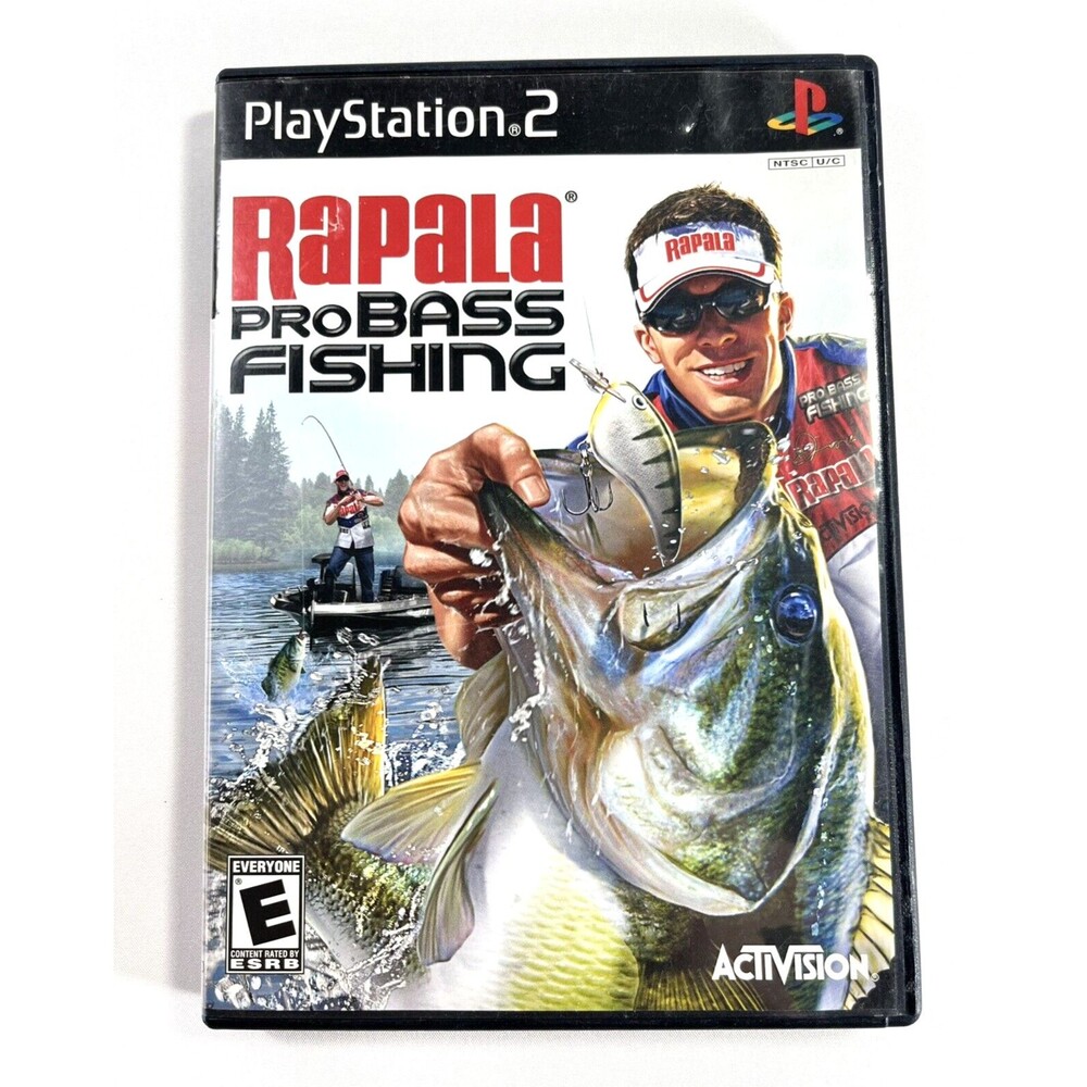 Rapala Pro Bass Fishing Sony PlayStation 2, 2010 Disc & Case Tested